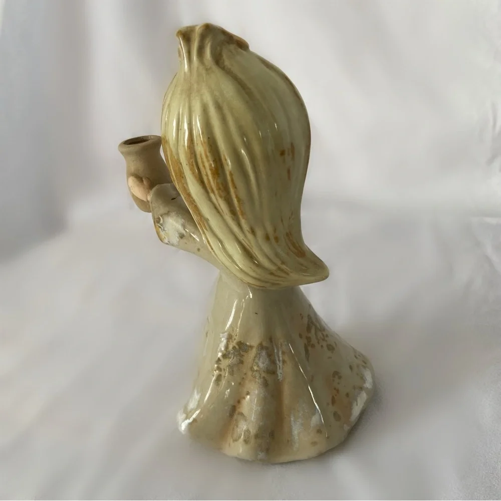 Vintage ceramic japan cute girl figurine home decor kawaii kitsch retro mod